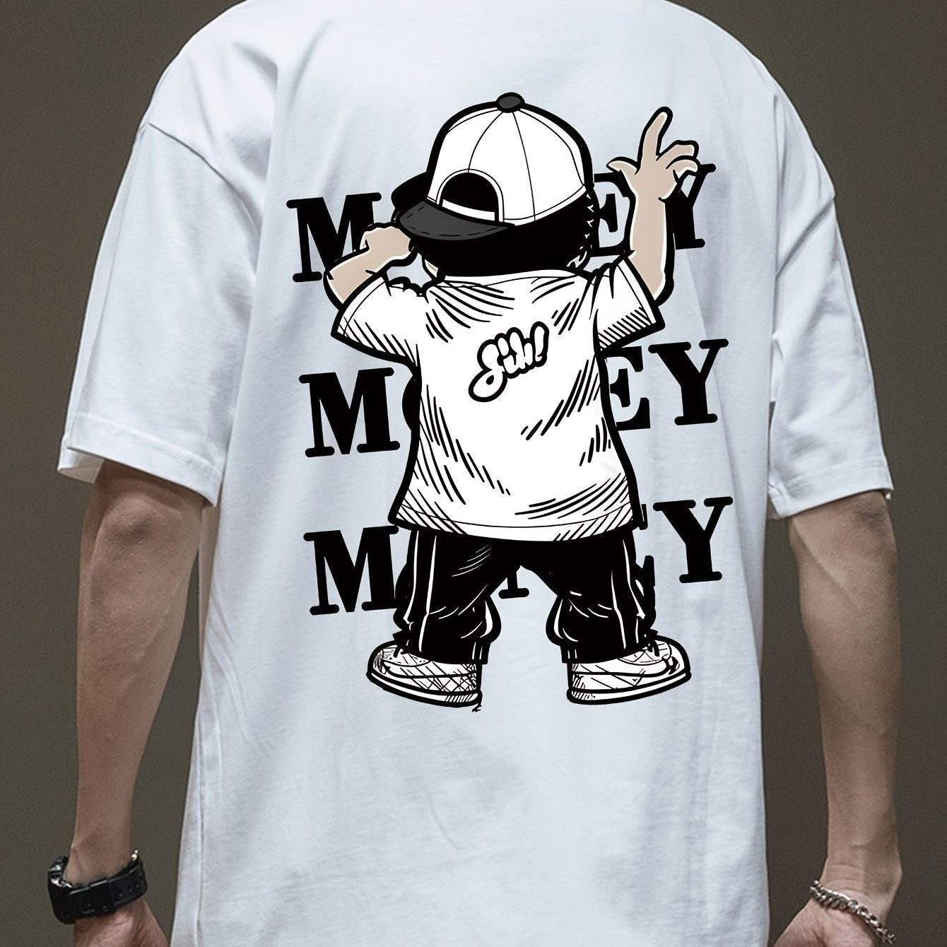 Money Boy Graphic Print T-shirt